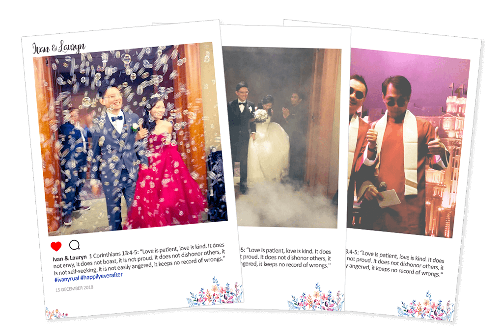 Singapore Wedding Photobooth